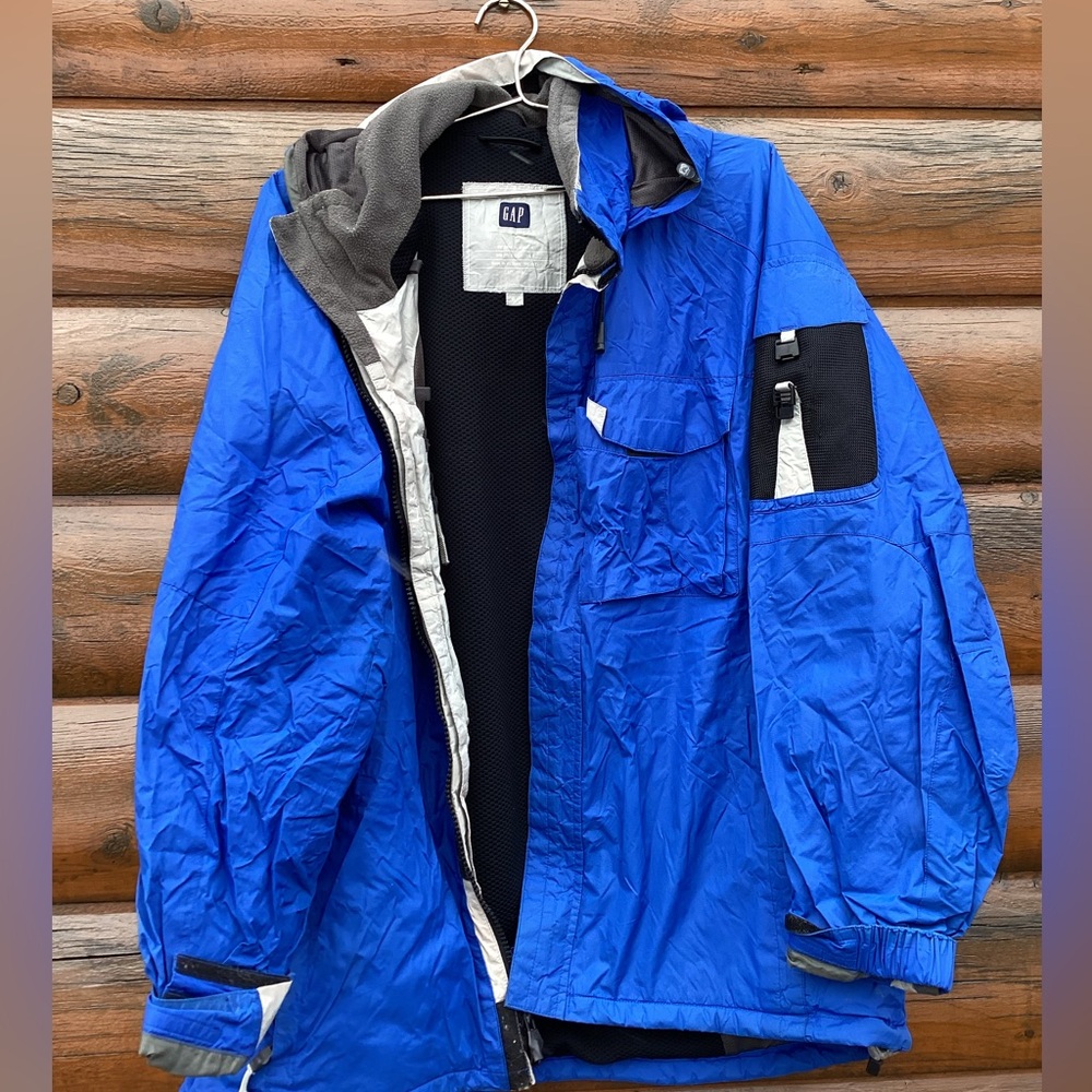 GAP JACKET COBALT HANDSOME Wind & Rain Beater  UniSex SZ XL VNPLC